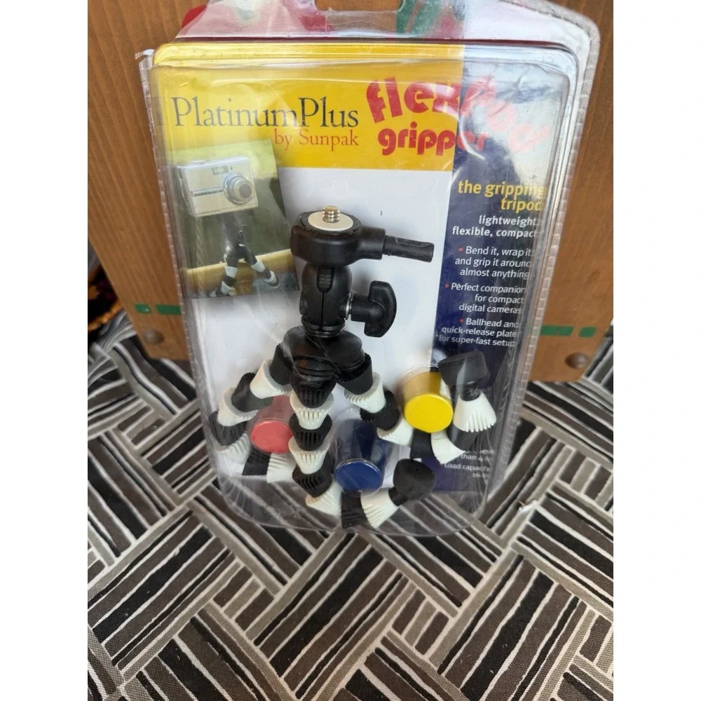 PlatinumPlus Sunpak FlexPod Gripper Gripping Tripod Compact Digital Camera NEW